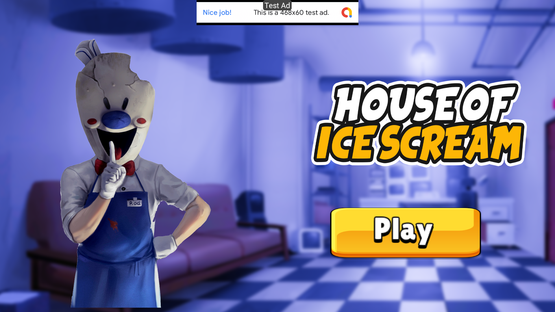 Ice Horror Scream House