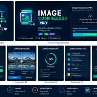 Image Compressor PRO Smart JPG PNG WEBP Optimizer Tool