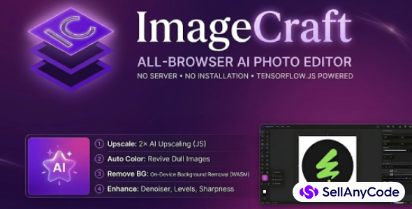 ImageCraft - AI-Powered Browser Image Editor