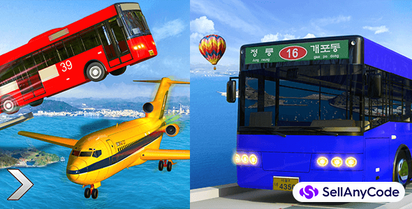 Impossible Advance Bus Driving Crazy Mega Stunt