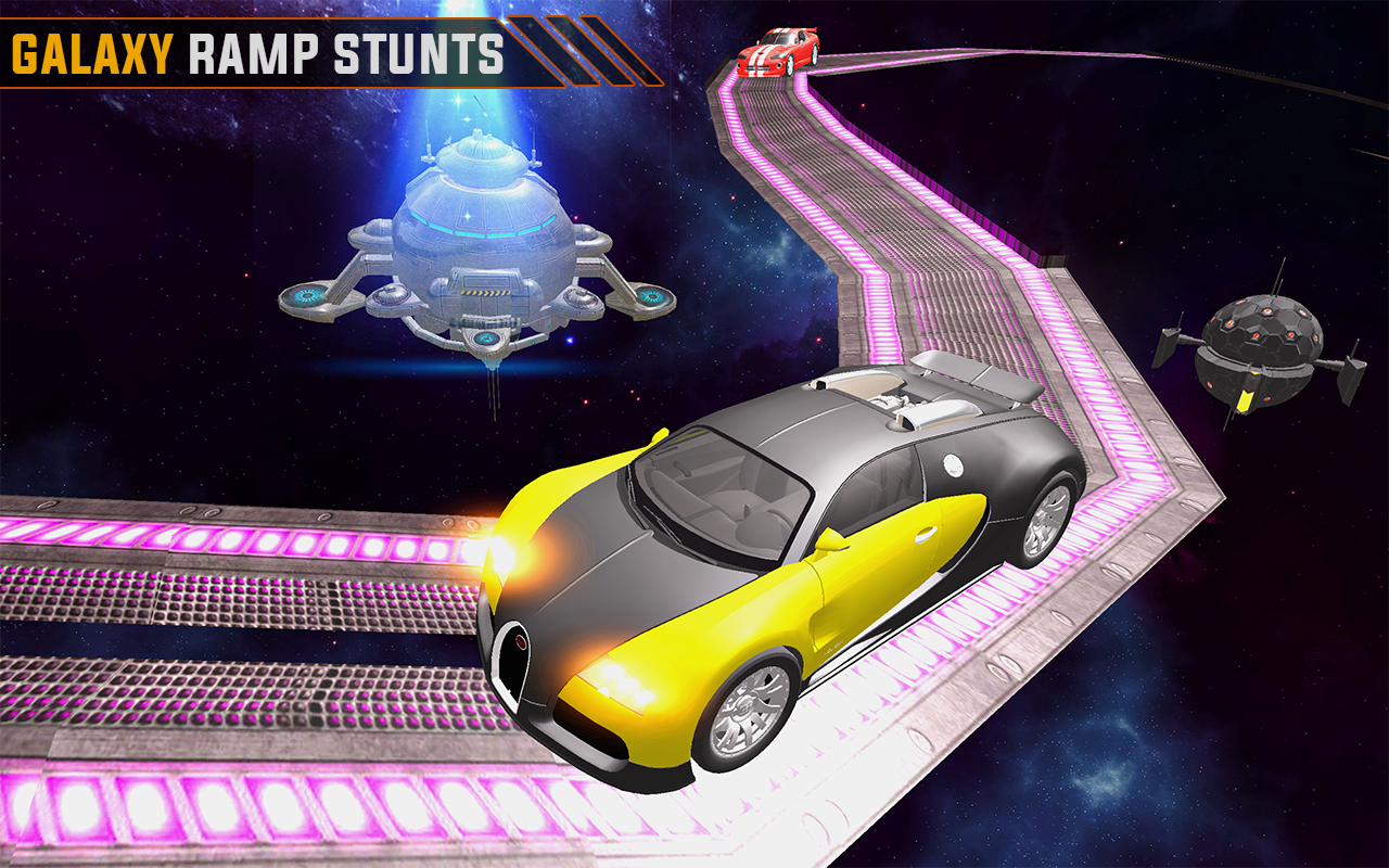Impossible Ramp Car Stunt Game