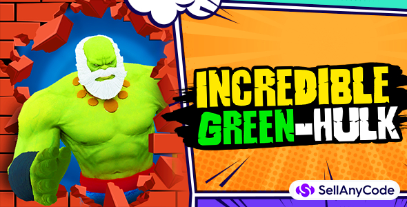 Incredible Green Hulk : unity project