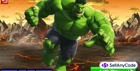 Incredible Hulk (Super Hero) : Fight In City (64-Bit)