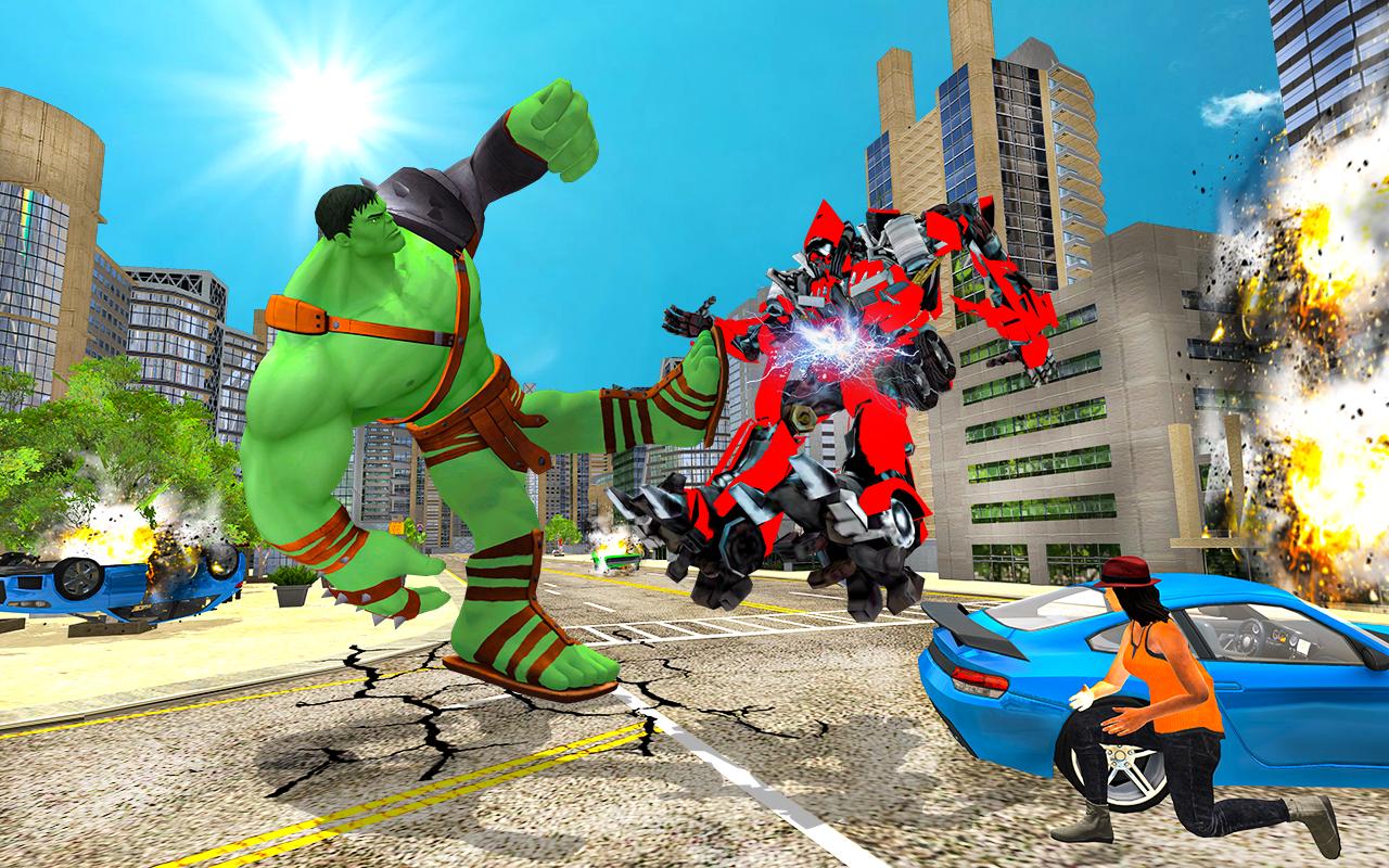 Incredible Monster Robot Hero City Battle