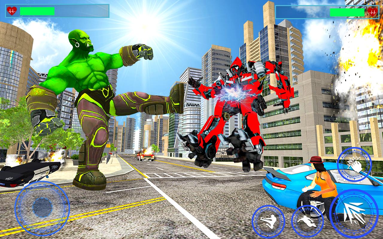 Incredible Monster Robot Hero City Battle