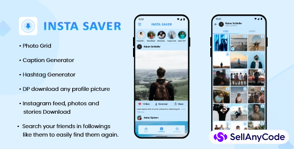 Insta saver - Photos, Stories, Videos, Reels, IGTV - All in One Insta Instant saver App