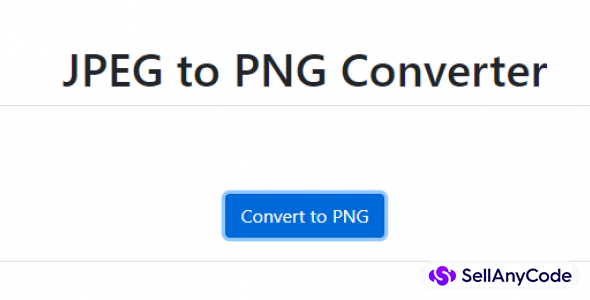 JPEG to PNG Converter(website)