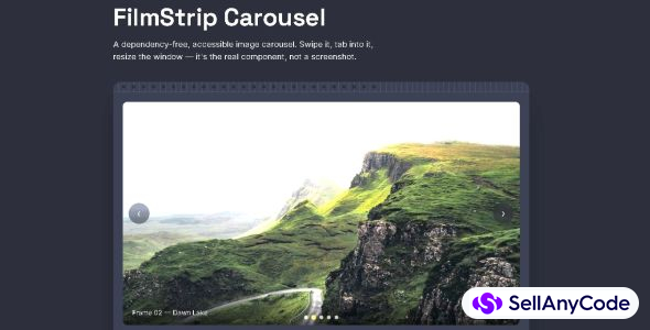 JavaScript Film Reel Carousel