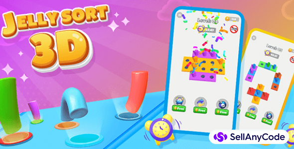 Jelly Sort 3D: Puzzle Color