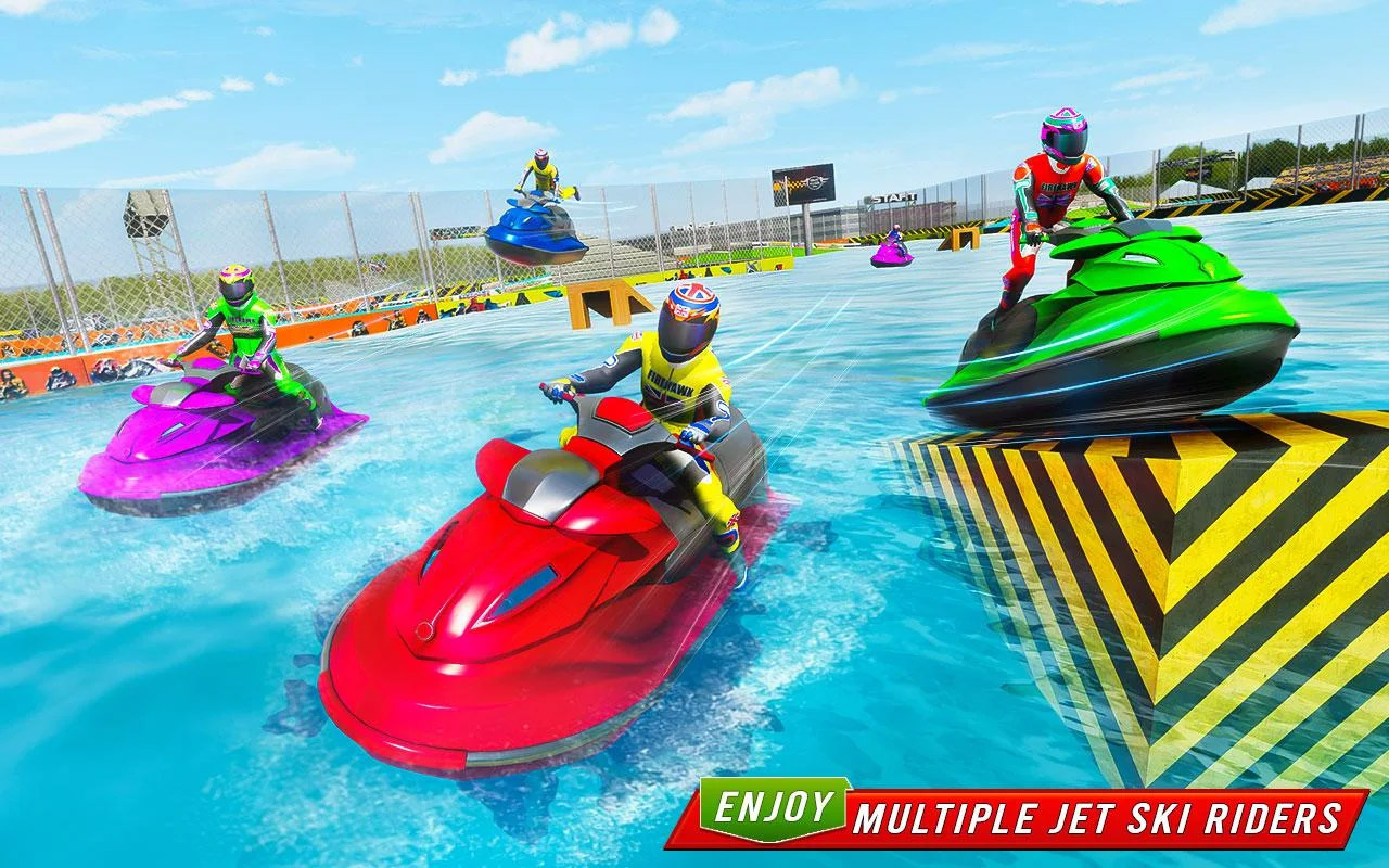 Jet Ski Boat Stunt Racing Game