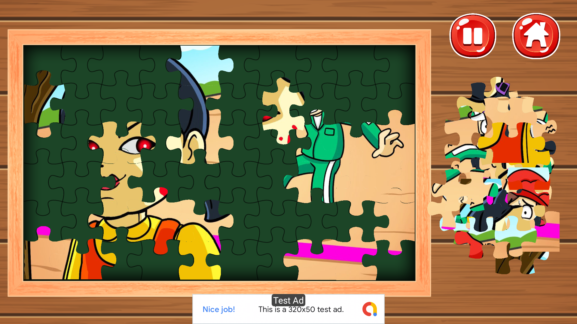 Jigsaw puzzle : Squid Game