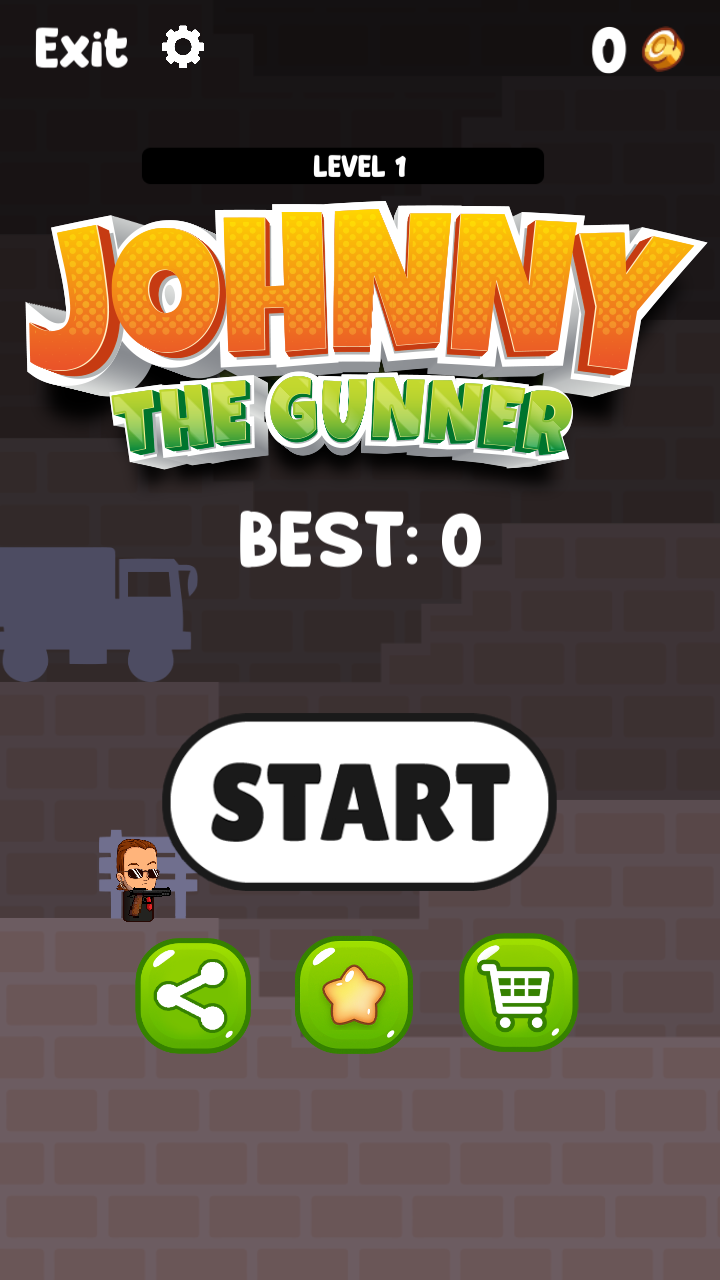Johnny The Gunner : Unity Project