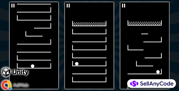 Jumping Ball - Unity source code - simple hyper casual game for Android and iOS