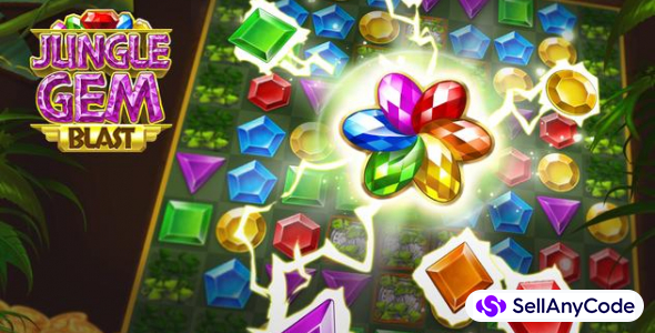 Jungle Gem Blast - Match 3