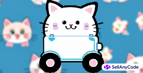 Kitty in the car