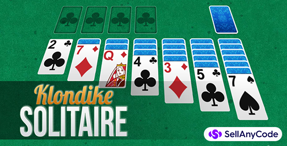Klondike Solitaire Template (Portrait + Landscape)