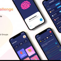 Knowledge Challenge Mobile UI Kit for Figma