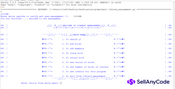 LIBRARY MANAGEMENT SYSTEM