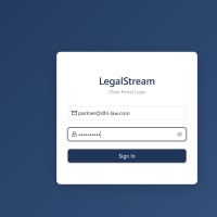 LegalStream - AI-Powered Legal Case & Document Management SaaS