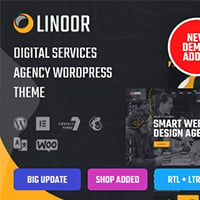 Linoor - Digital Agency Services WordPress Theme