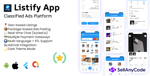 Listify: Classified Ads Platform