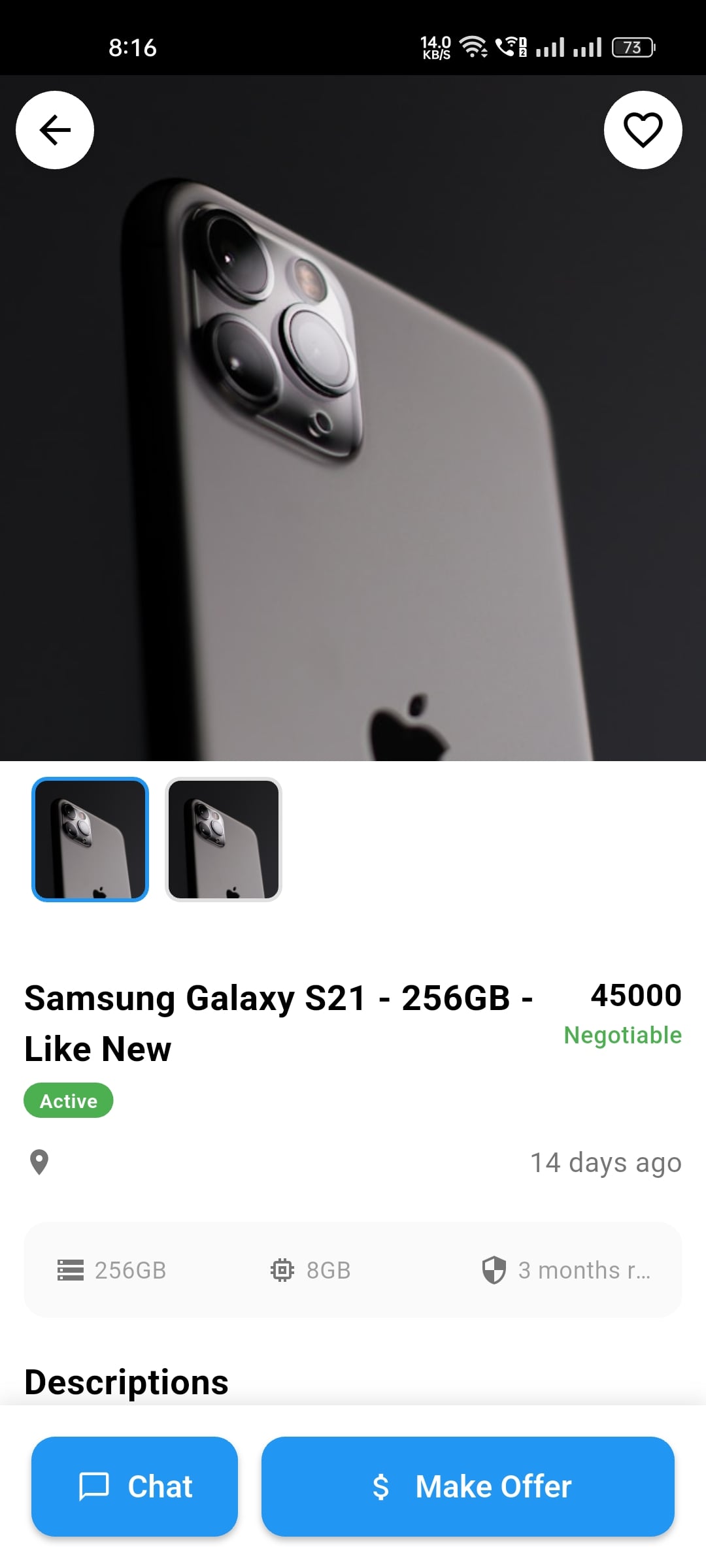 Listify: Classified Ads Platform