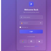 Login Pro Modern Responsive Login Page