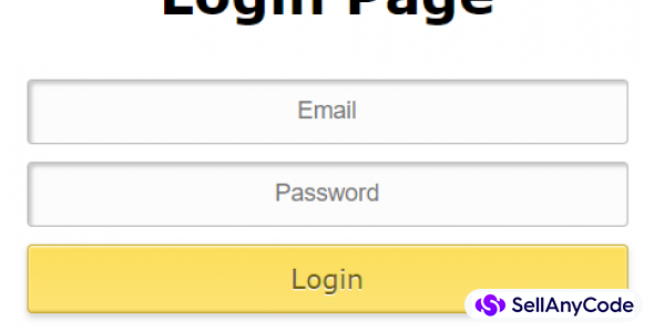 Login & Register firebase blank template