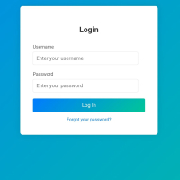 Log In With Gradient