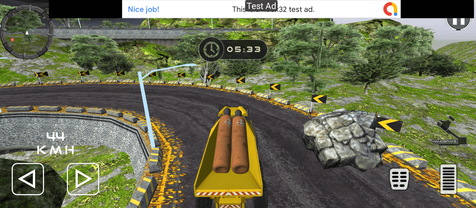 Transport Excavator in Long Trailer Truck Driving Drive Simulator 2020 -  Android Gameplay 