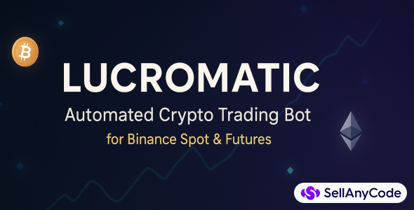 Lucromatic - Automated Crypto Trading Bot for Binance Spot, Futures & Launchpad