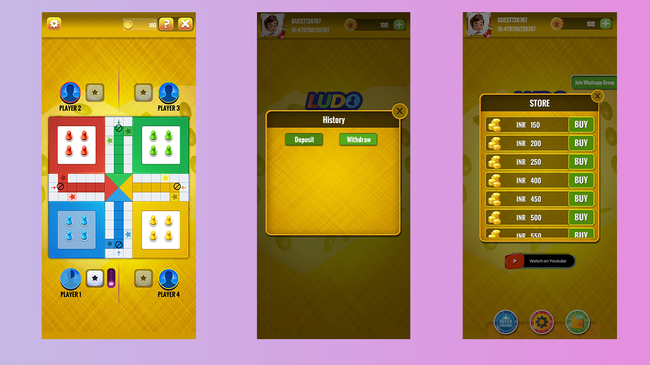 Ludo Pay Online Multiplayer Real Money Game with extended license
