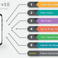 Lyrical Video Status Maker v3 - Photo to Video Maker - Whatsapp Status Saver - MV maker & MV Master