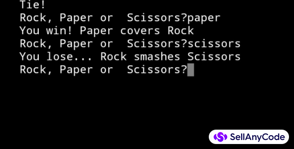 MAKE A ROCK PAPER SCISSORS
