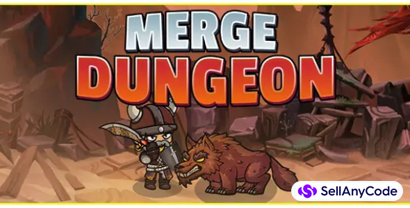 MERGE DUNGEON Merge Idle RPG Template for Unity Game, Merge Game