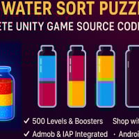 Magic Water Sort Puzzle Unity Game Source Code