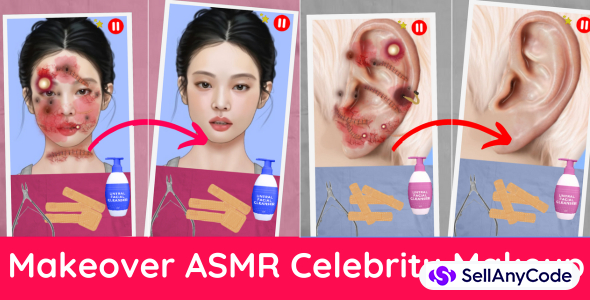 Makeup ASMR: Makeover Story Celebrity