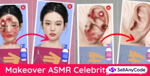 Makeup ASMR: Makeover Story Celebrity
