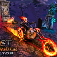 Ghost bike rider simulator