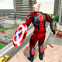 Marvelous Flying Super Hero 3D