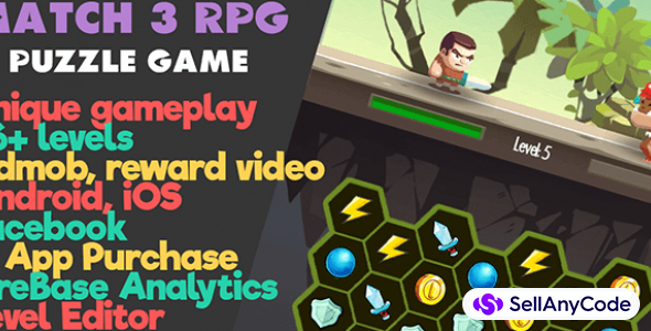 Match 3 RPG Puzzle Game