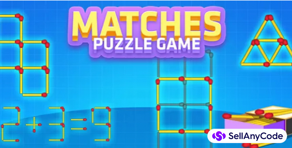 Matches Puzzle Game – Complete Unity Project