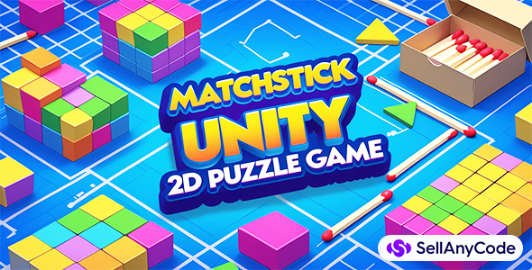Matchstick Unity 2D Puzzle Game