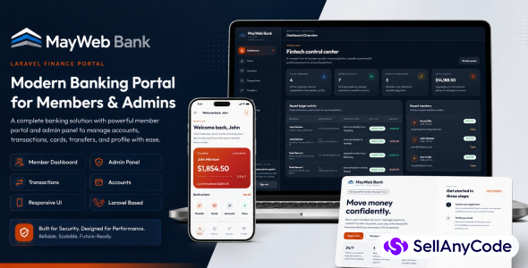 First MB - Laravel Finance Portal