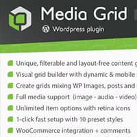 Media Grid - Wordpress Responsive Portfolio