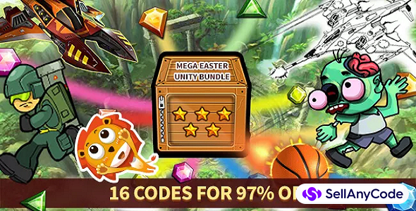 Mega Easter Unity Bundle – 16 source codes!