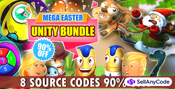 Mega Easter Unity Bundle – 8 source codes