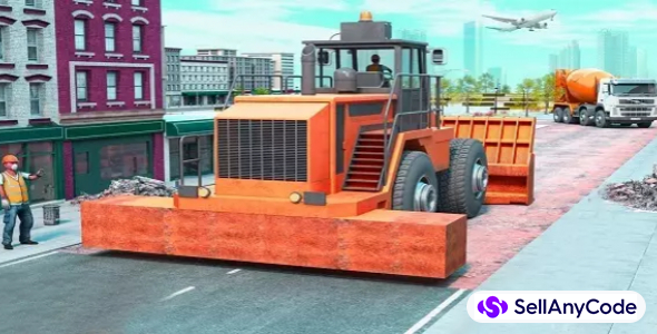 Mega Highway City Road Construction Game
