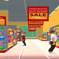 Mega Mall Cashier : Supermarket Grocery Shopping Game