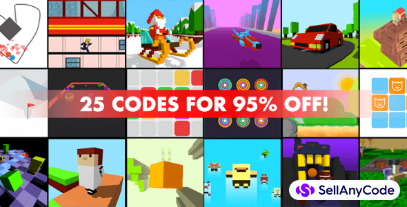 Mega Sglib Unity Bundle – 25 Source Codes